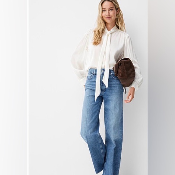 PAIGE Denim - PAIGE Vintage High Waist / Wide Leg Jeans